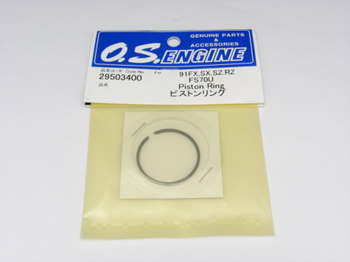 OS (小川精機) 29503400 91FX ピストンリング：ラジコン専門店
