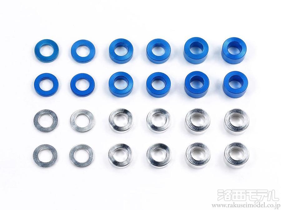 タミヤ 53539 φ5.5MM スペーサーセット：ラジコン専門店 洛西モデル