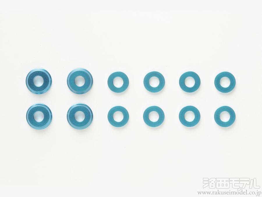 タミヤ 53873 カーボンダンパーステー用セッティングスペーサーセット