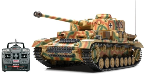 タミヤ　ラジコン戦車　1/35 RC ドイツ IV号戦車 J型