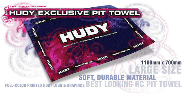 HUDY 209073# 209073 HUDY ピットタオル 1100X700MM：ラジコン専門店