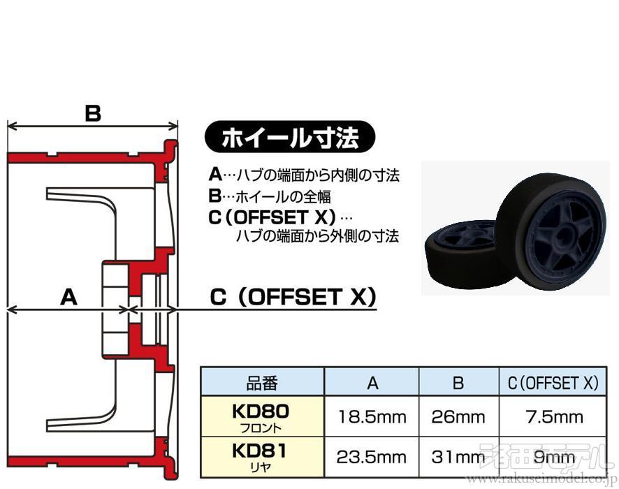 商品一覧（タイヤ＆ホイル＆インナー→カワダ）：ラジコン専門店