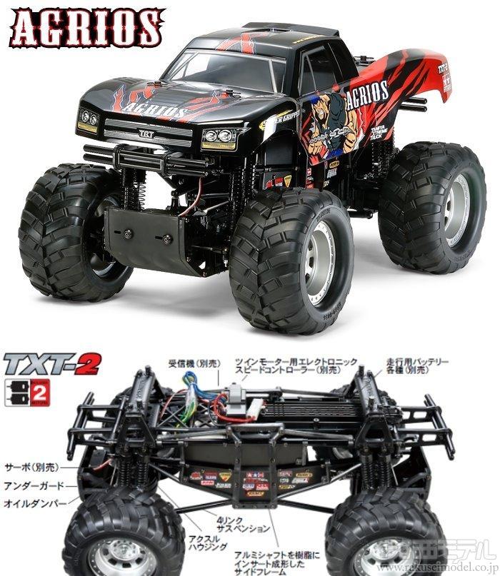 タミヤ 58549 4X4モンスタートラックアグリオス(TXT-2シャーシ