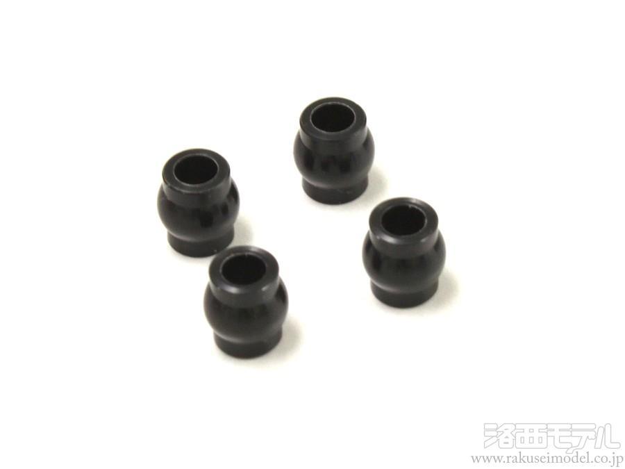 なな 京商 UMW708-02 φ5.8 POM フランジボール(4PCS)：ラジコン専門店 洛西