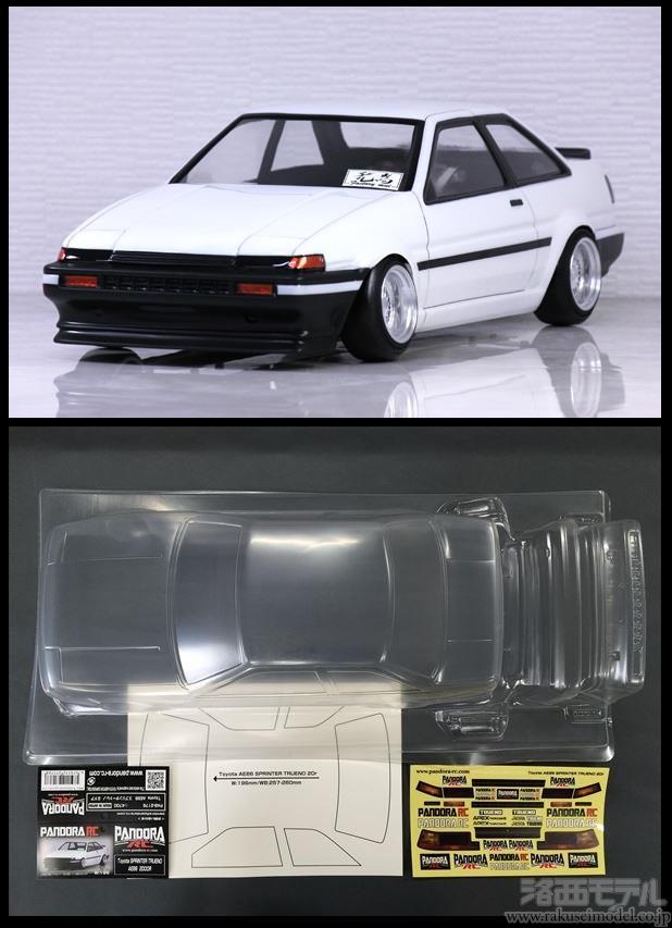 電飾付 PANDORA 1/ 10 AE86 スプリンタートレノ 3DR 電飾付 PANDORA 1/ 10 AE86 スプリンタートレノ 3DR