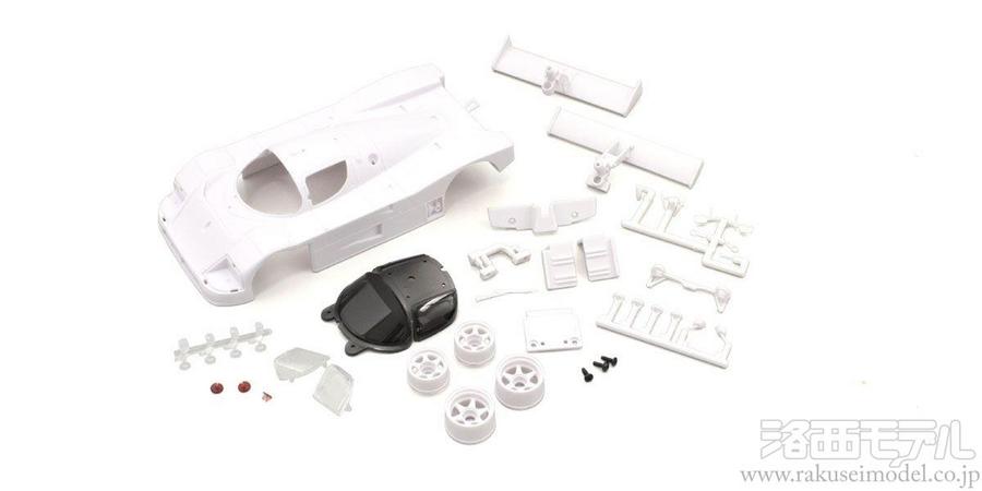 京商 MZN193 ザウバー メルセデスC9 ホワイトボディセット