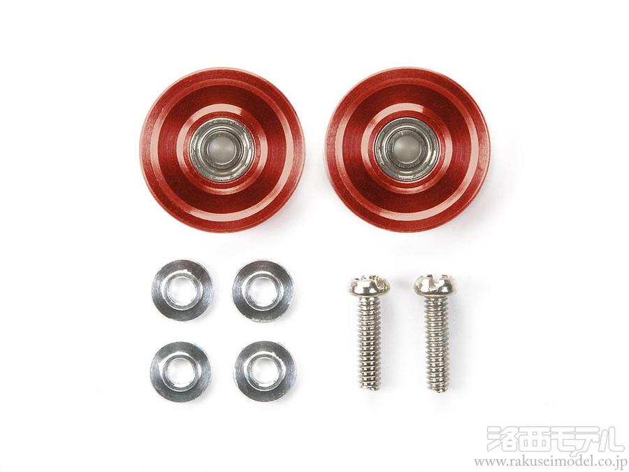 タミヤ（ミニ四駆） 95577 13MMオールアルミベアリングローラー(レッド