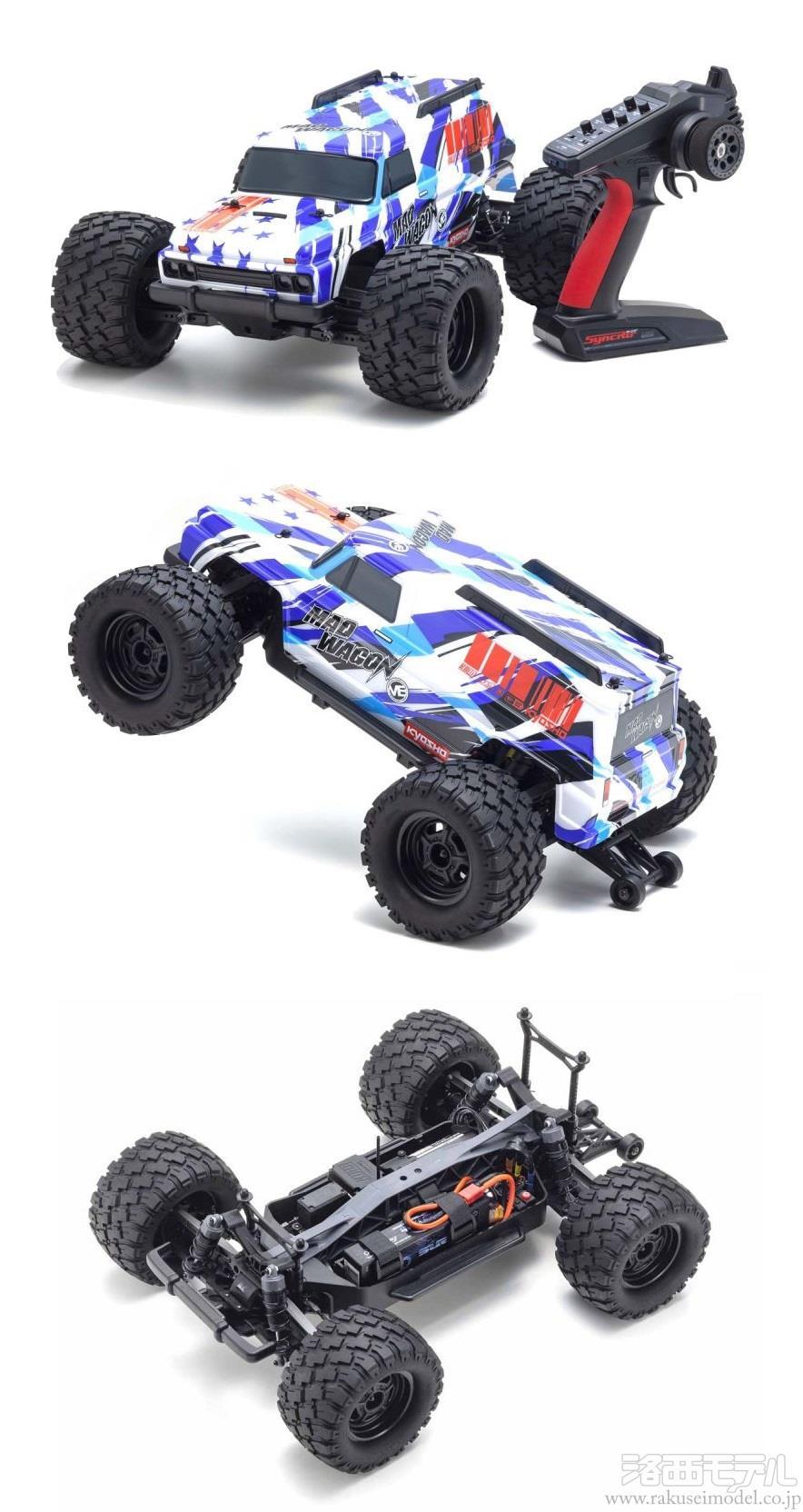 京商 34701T2 1/10 EP 4WD R/S KB10W マッドワゴンVE カラーT2：ラジコン専門店 洛西モデル