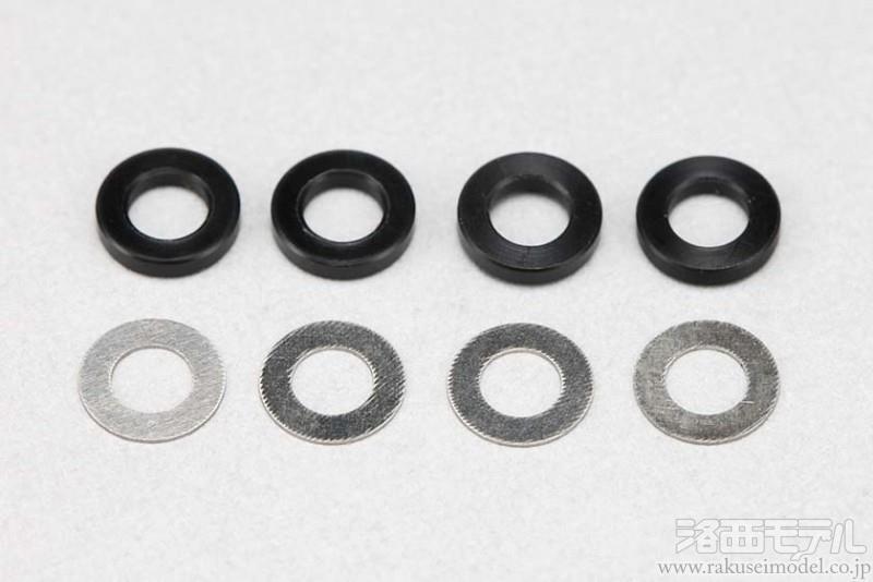 ヨコモ Z2-009S35A YZ-2DTM3/CAL3用 Φ3.5MM スペーサーシム