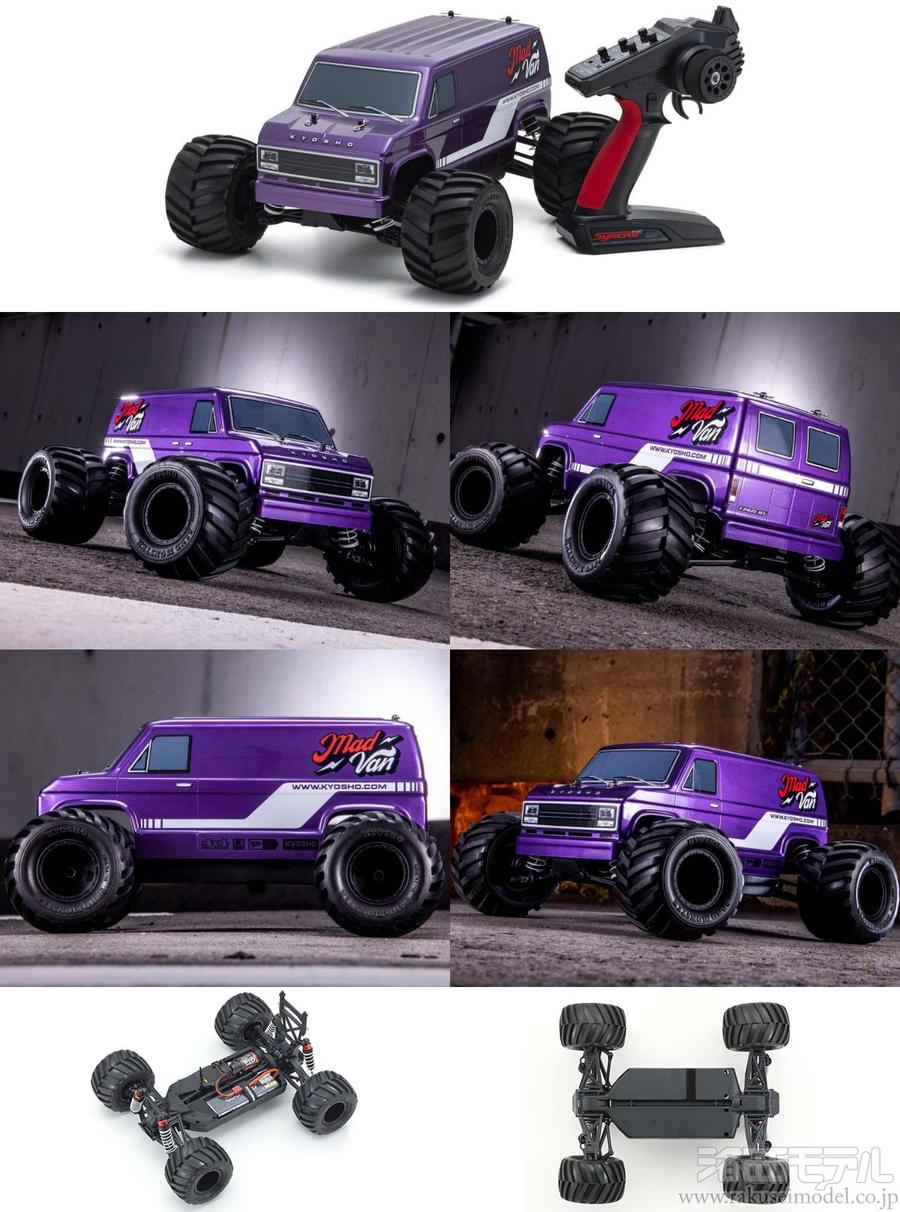 京商 34412T2 1/10 EP 4WD R/S フェーザーMK2 マッドバン T2：ラジコン 