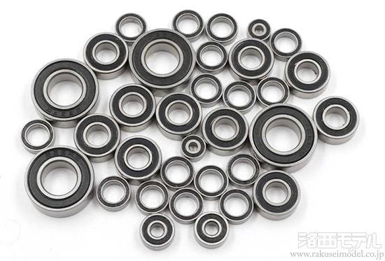 Yeah Racing YBS-0013 スチールベアリングセット(34PCS