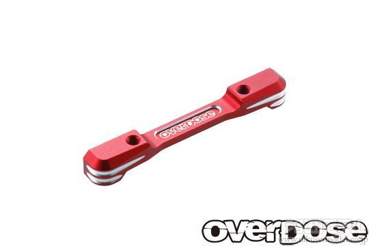 OVERDOSE OD2921 TCアルミローマウントサスマウント43.7MM(GALMシリーズ)レッド：ラジコン専門店 洛西モデル