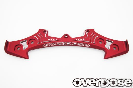 OVERDOSE OD2944 アルミバンパーTYPE-2(FOR OD/レッド