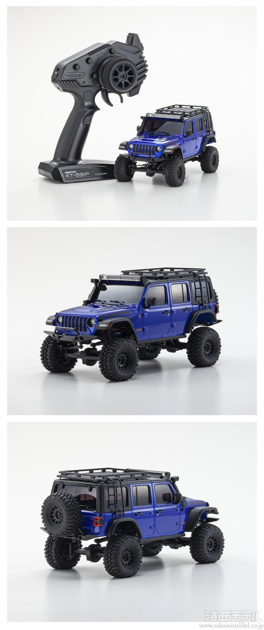 スーパーセール ミニッツ4×4 ジープラングラー（電飾加工済み） ホビーラジコン