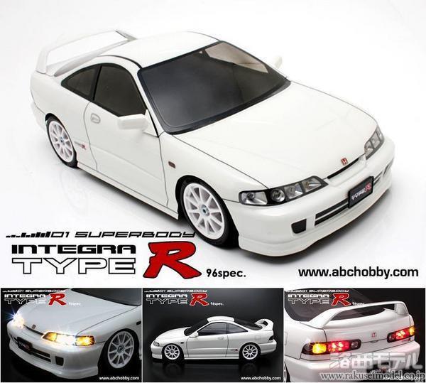 ABCホビー 67124 01 ホンダインテグラ TYPE-R 96スペック セール(新春