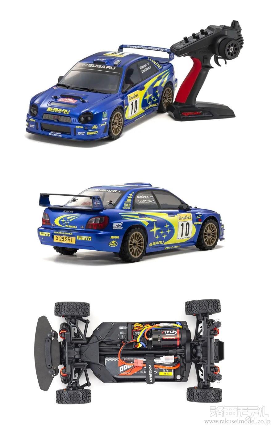 京商 34481T1 PUT EP FZ02-R スバル インプレッサ WRC 2002：ラジコン  