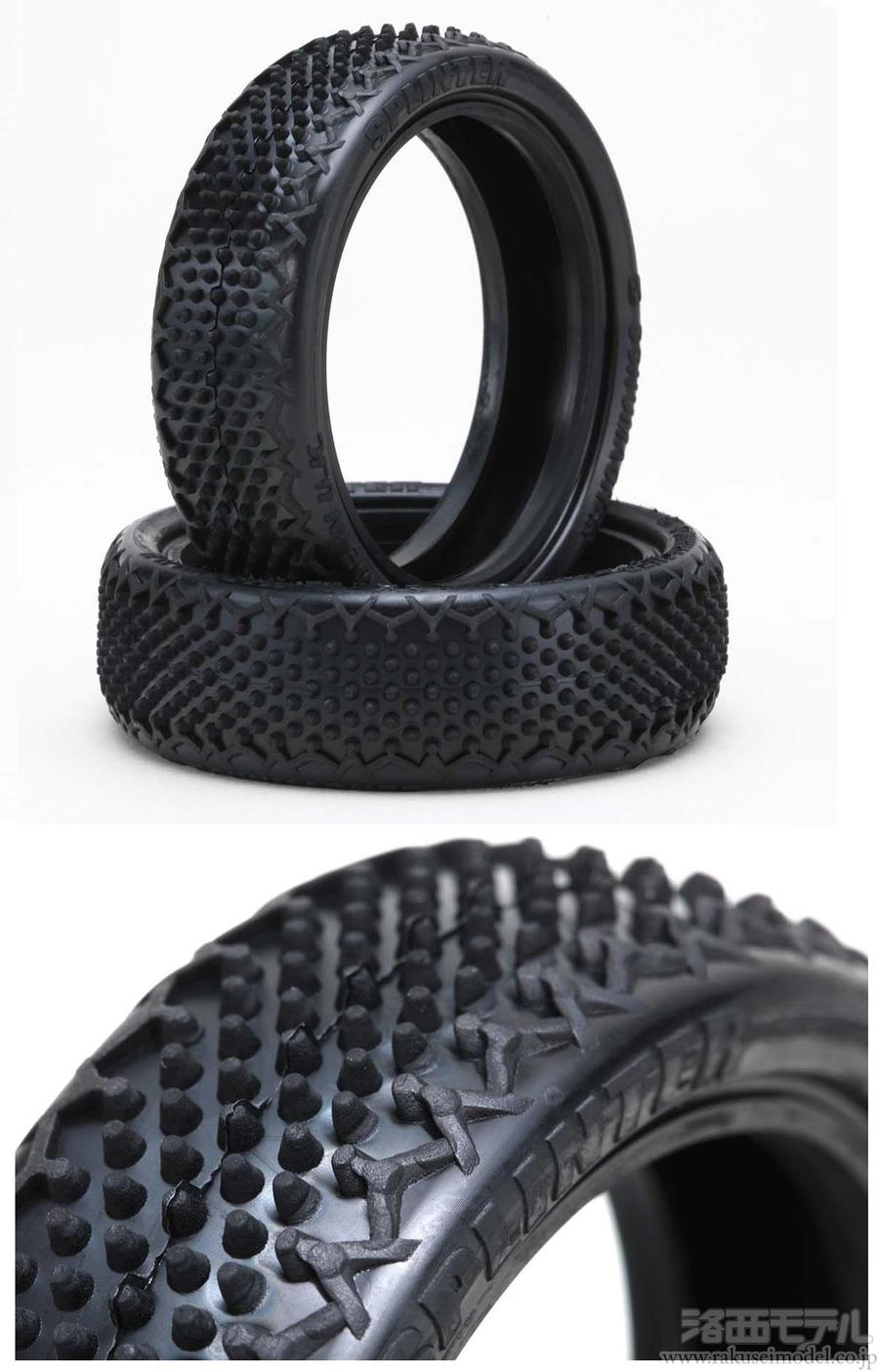 ヨコモ YAU-6906 2WDオフロードバギー フロント用スプリンタータイヤ