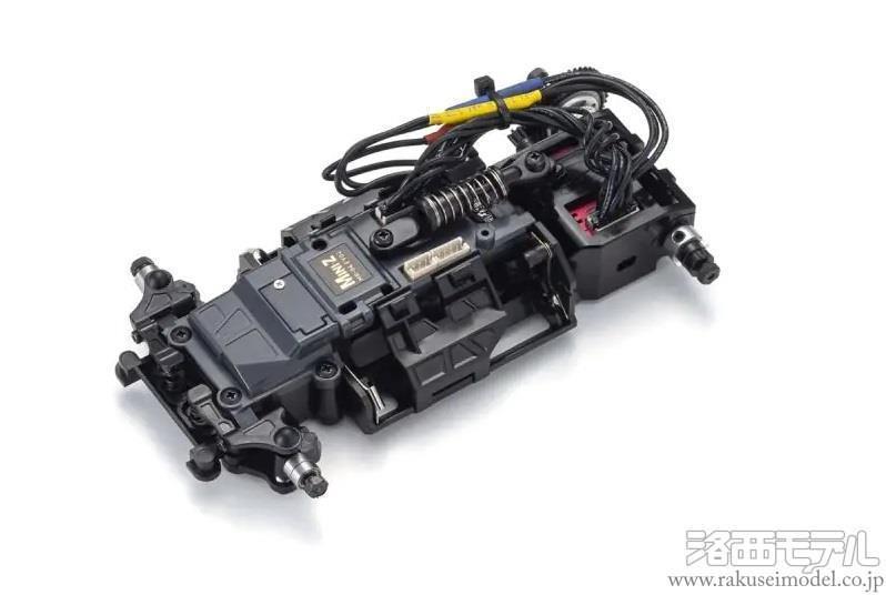 ミニッツMR-04EVO SP レシーバー込青モーター レア ザウバーボディ付