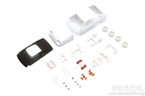 京商 MZN226 トヨタ トレノ AE86 ホワイトボディセット(未塗装