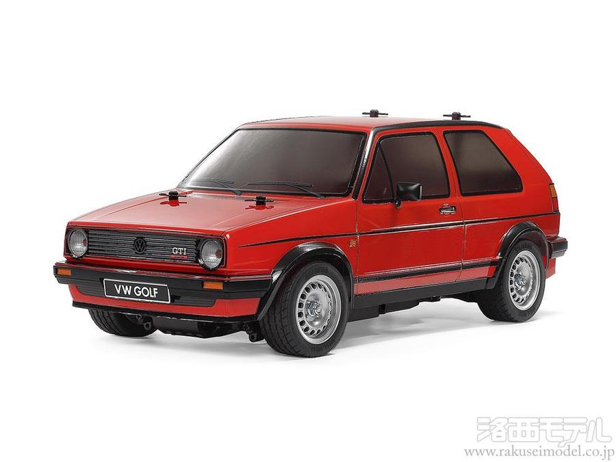 タミヤ 58748 1/10 フォルクスワーゲン ゴルフII GTI 16V (MB-01