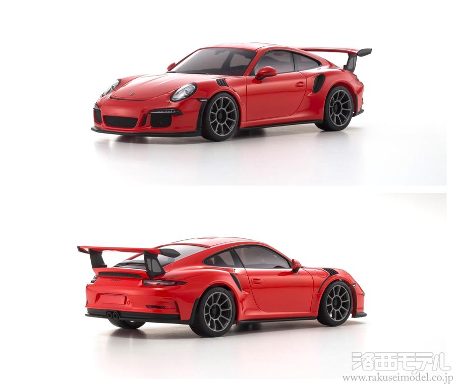 京商 MZP159OR ASC MR04 ポルシェ 911 GT3 RS オレンジ：ラジコン専門 