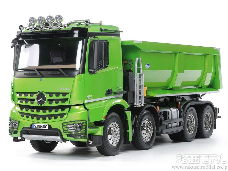 タミヤ 47523 1/14RC メルセデス・ベンツ アロクス4151 8X4 ダンプ 