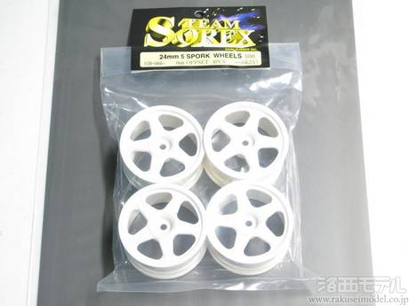 ソレックス SW501 5本スポークホイル (4ケ入)：ラジコン専門店 洛西モデル