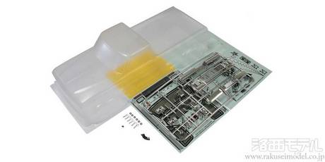【使い勝手の良い】 京商 MAB073 クリアボディセット (マッドクラッシャー ホビーラジコン