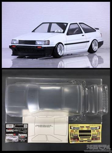パンドラRC AE86 レビン 2ドア エイジング仕様