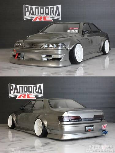 ブラック系満点のRC-ART マークⅡ JZX100 ボディ ホビーラジコン 
