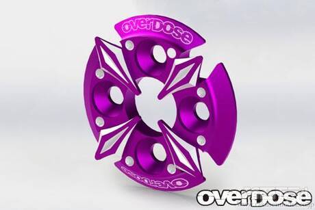 OVERDOSE オーバードーズ スパーギア サポート プレート シルバー 美品 OVERDOSE オーバードーズ スパーギア サポート プレート