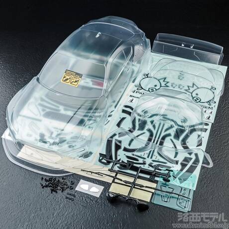 MST 720024 MST GR86RB クリアボディ：ラジコン専門店 洛西モデル