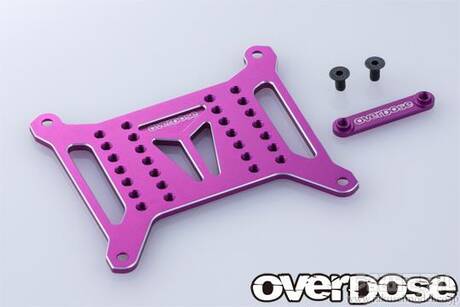 贅沢品 OVERDOSE OD3814 (GALM アルミバッテリープレートセット2 パーツ・アクセサリ