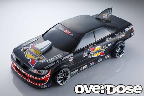 Overdose / OD2372B / Toyota Mark II JZX90 Clear Body & Masuda☆Racing G -  Drifted